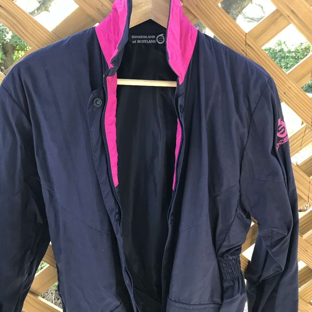 Vintage Sunderland Windbreaker made in Scotland
